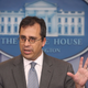 Director L. Francis Cissna of the US Citizenship and Immigration Services (USCIS), speaks during the daily press briefing at the White House on December 12, 2017, in Washington, D.C.